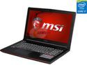 MSI GE Series 5th Generation Intel Core i7 5700HQ (2.70 GHz) 15.6" Gaming Laptop, 12GB Memory, 1TB HDD, NVIDIA GeForce GTX 960M 2GB GDDR5