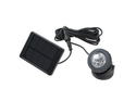 Patazon Weatherproof Waterproof Solar Lights Outdoor, Solar Energy Powered 6 LED Spotlight for Outdoor Garden Pool Pond Spot Lamp Light(Black)