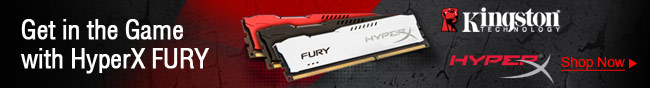Get in the Game with HyperX FURY