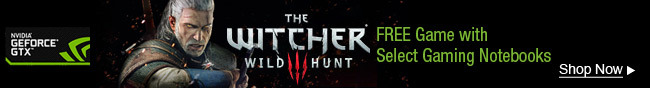 Free Game with Select Gaming Notebooks