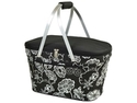 Collapsible Insulated Basket - Night Bloom - by Picnic At Ascot