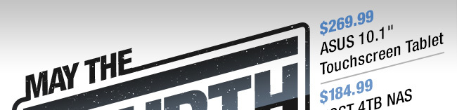 MAY THE FOURTH BE WITH YOU!