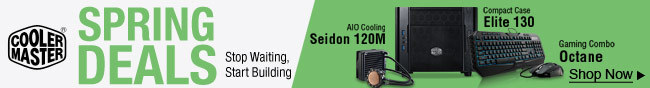 Cooler Master Spring Deals