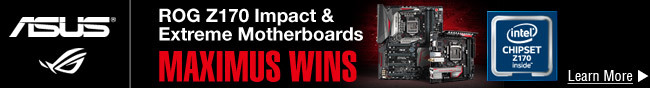 ASUS - ROG Z170 Impact & Extreme Motherboards