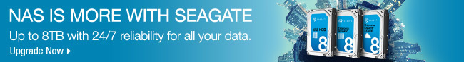 NAS IS MORE WITH SEAGATE