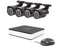 SHIELD Series RSCM-0704B042 - 4-Channel, H.264-Level DVR Surveillance Kit + Four 700TVL Cameras - Night Vision Up to 65 Feet, Remote Viewing Supported (HDD Not Included)