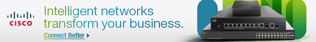 CISCO - Intelligent networks transform your business.