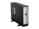 Rosewill Black/ Silver 0.8mm SGCC Steel Slim MicroATX Computer Case with ATX12V Flex 300W Power Supply