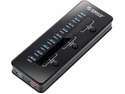 ORICO USB 3.0 10-Port HUB with 5V 2.1Amps Charger , Come with 12V4A Power Adapter and 3 Sets ON/OFF Switches