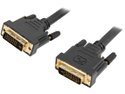 Coboc 6 ft.Black Color 28AWG Solid Copper Conductor DVI-D Dual-Link(24+1) Male to Male Digital Video Cable