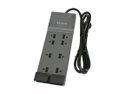 BELKIN 6 feet 8 Outlets 3390 Joules Surge Protector with Telephone Protection