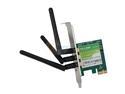 TP-LINK Dual Band Wireless N900 PCI Express Adapter, 2.4GHz 450Mbps/5GHz 450Mbps, IEEE 802.1a/b/g/n, WEP/WPA/WPA2