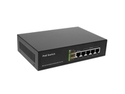 BV TECH POE-SW501 10/100Mbps 4 Port + 1 Uplink PoE Switch, IEEE 802.3af, 65W
