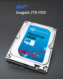 Seagate 2TB HDD