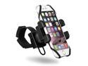 VicTake Bike Phone Mount Holder for iOS Android Smartphone GPS other Devices up to 6 Inches, with One-button Released,360 Degrees Rotatable, Rubber Strap