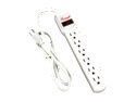 Rosewill RPS-100 6-Outlet Power Strip, 125V Input 1875W Maximum Power Output, 3 Feet Cord