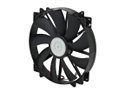 Cooler Master MegaFlow 200 Sleeve Bearing 200mm Silent Fan for Computer Case - Black