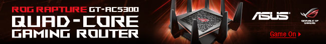 ASUS - ROG RAPTURE GT-AC5300 QUAD CORE GAMING ROUTER