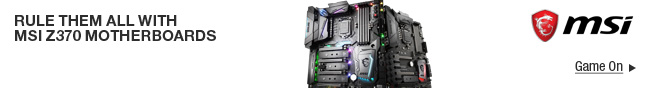 MSI - Rule Them All With MSI Z370 Motherboards