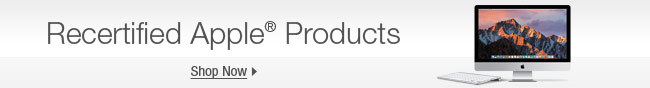 Recertified AppleÂ® Products