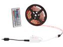 HitLights LED Light Strip Easy-Plug Kits with 44 Key Remote and Transformer / RGB Color Changing / Indoor Use / 150 LEDs / 16.4 Ft (5 Meters)