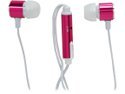 Rosewill E-210-VL Violet Passive Noise Isolating Earbuds with Mic & Control Button for Smartphones