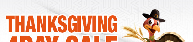 THANKSGIVING 4DAY SALE