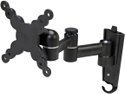 Rosewill RMS-MA2740 - 13" - 24" LCD LED TV Articulating Tilt & Swivel Wall Mount – Max. Load 40 lb Television, VESA Up to 100 x 100 mm, Black