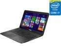 ASUS Intel Core i7 5500U (2.40GHz) 15.6" Laptop, 8GB Memory, 1TB HDD, Intel HD Graphics 5500 