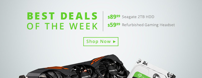 BEST DEALS OF THE WEEK