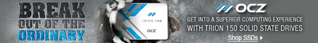 OCZ - BREAK OUT OF THE ORDINARY