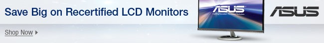 ASUS - Save Big on Recertified LCD Monitors