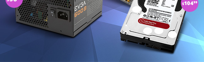 $104.99 WD 2TB NAS HDD, $58.49 EVGA 600W Power Supply, & More