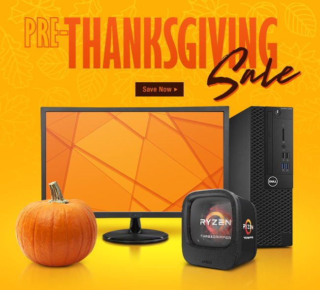 PRE-THANKSGIVING SALE