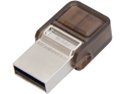 Kingston DataTraveler microDuo 16GB Micro USB OTG Flash Drive Model DTDUO/16GB