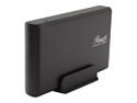 Rosewill RX35-AT-SU BLK Aluminum 3.5" Black SATA USB 2.0 External Enclosure