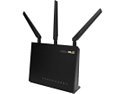 Refurbished: ASUS RT-AC68P Wireless Router IEEE 802.11a, IEEE 802.11b, IEEE 802.11g, IEEE 802.11n, IEEE 802.11ac, IPv4, IPv6