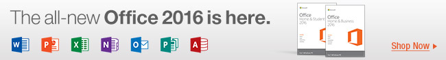 The all-new Office 2016 is here.