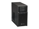 SilverStone PS08B Black High-Strength Plastic and Meshed Front Panel MicroATX Mid Tower Computer Case