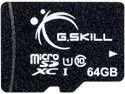 G.Skill 64GB microSDXC UHS-I/U1 Class 10 Memory Card without Adapter