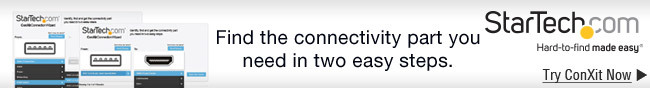 StarTech.com - Find the connectivity part you need in two easy steps.