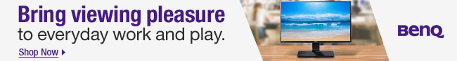 BenQ - Bring viewing pleasure to everyday work and play.