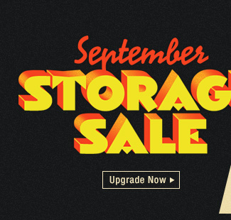 END-OF-SUMMER STORAGE SALE