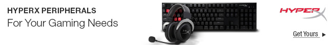 HyperX Peripherals - For Your Gaming Needs