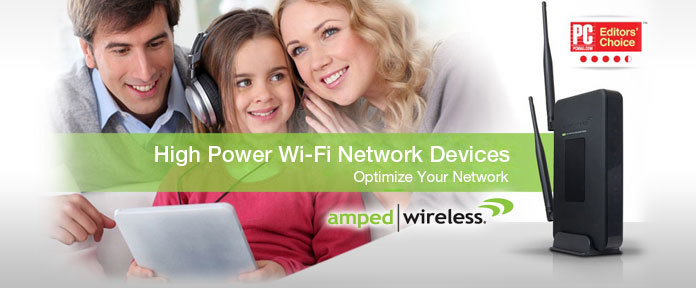 High power Wi-Fi network devices