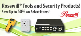 Save on Rosewill Tools and Security Products