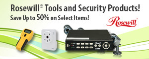Save on Rosewill Tools and Security Products