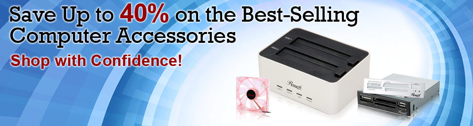 Save up to 40% on the best-selling PC accessories