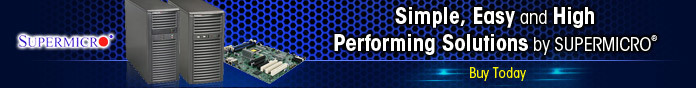 Simple, easy and high performing solutions by SUPERMICRO