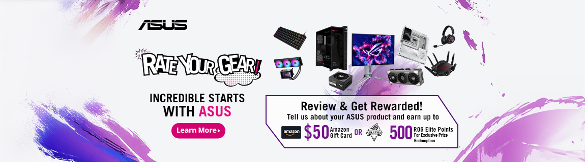 ASUS Rate Your Gear